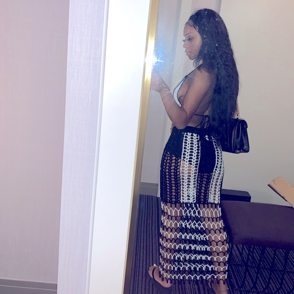 Crotchet Vacay Skirt 2 Piece Set - Picture 5 of 5